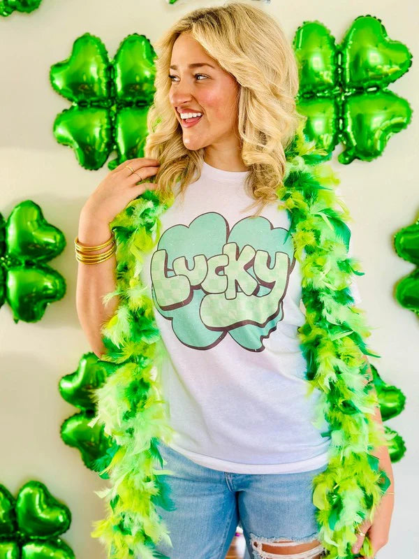 Lucky Shamrock Festive St. Patrick's Day Tee