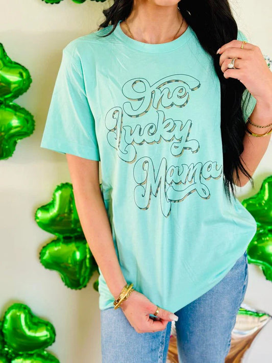 One Lucky Mama Leopard Hollow Font