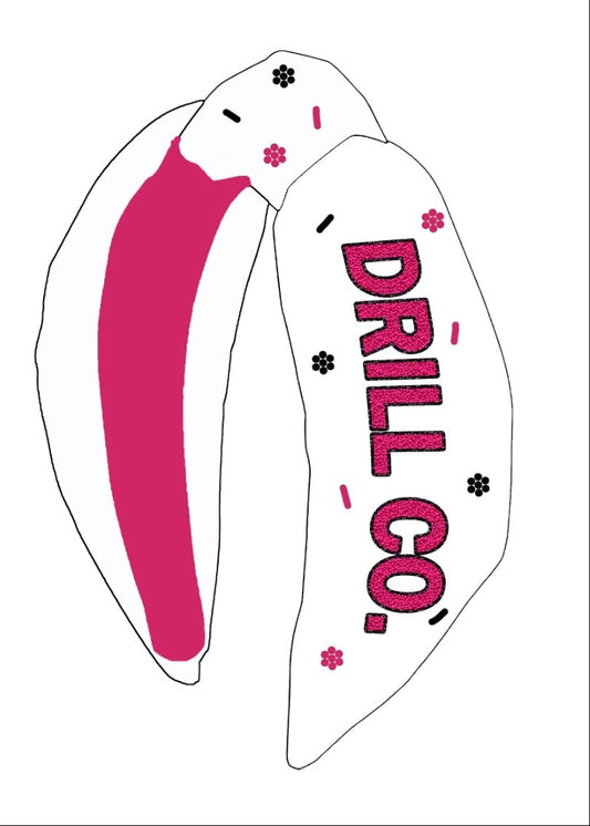 NSD Drill Co Custom Beaded Headband