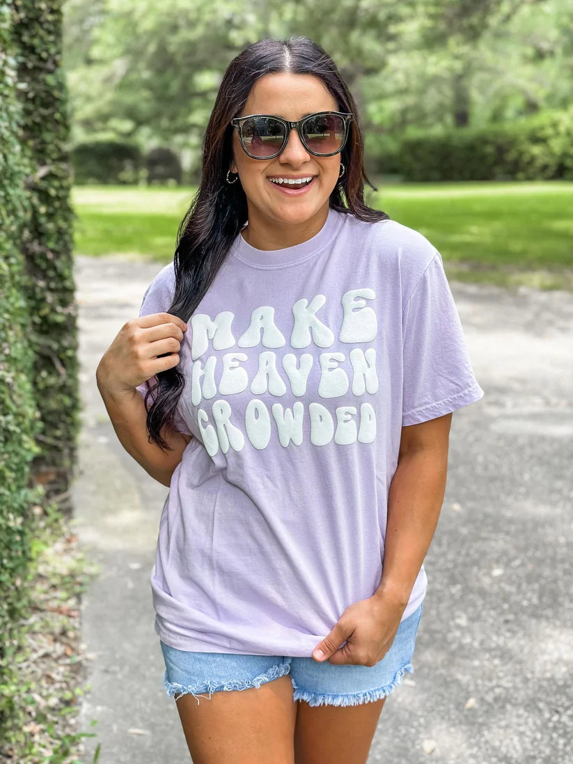 Retro Make Heaven Crowded Wave Puff Tee