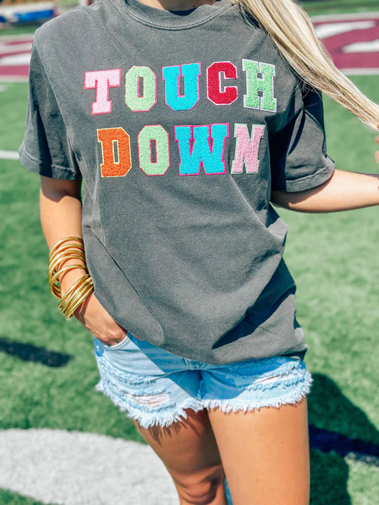 Touchdown Multicolored Patch Tee