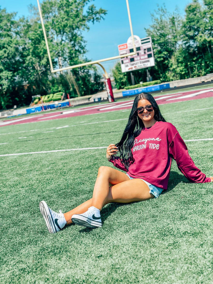 CUSTOM School Pride Spirit Puff Sweatshirt