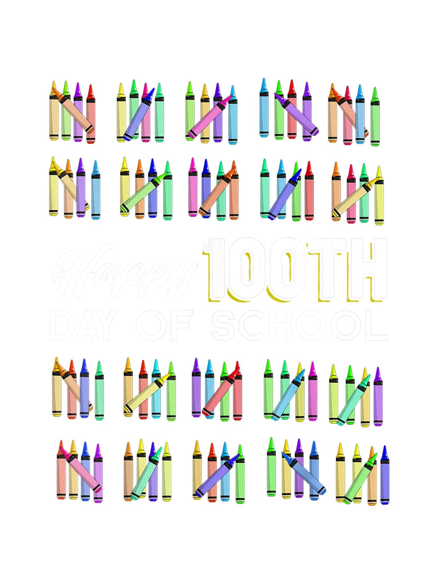 100 Days "Crayons"