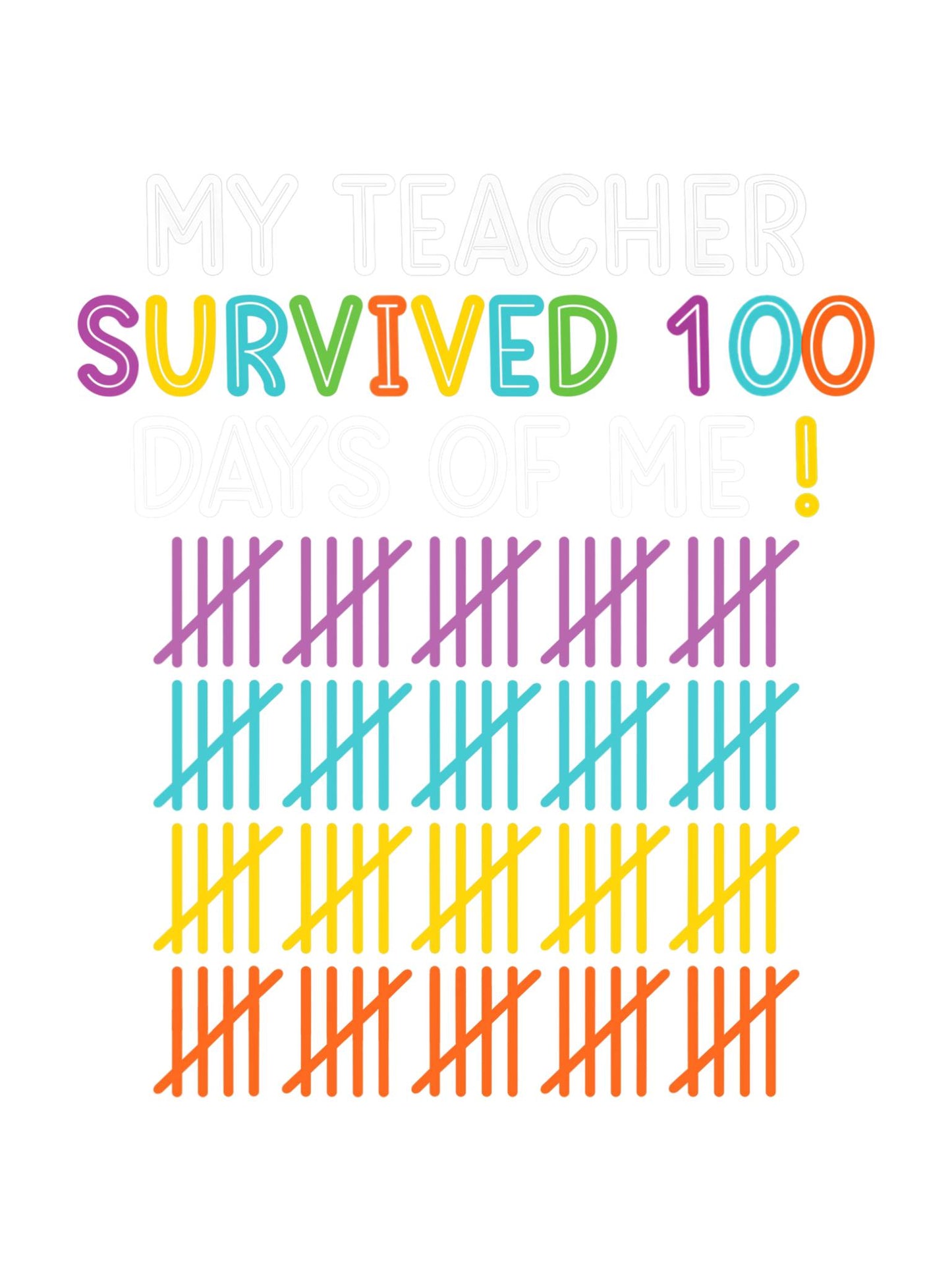 100 Days "Survived 100"