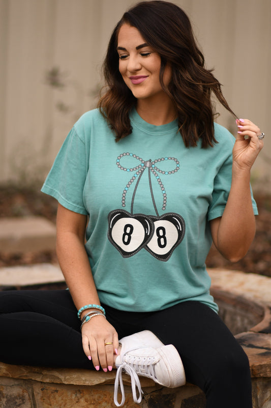 8 Ball Cherries Tee