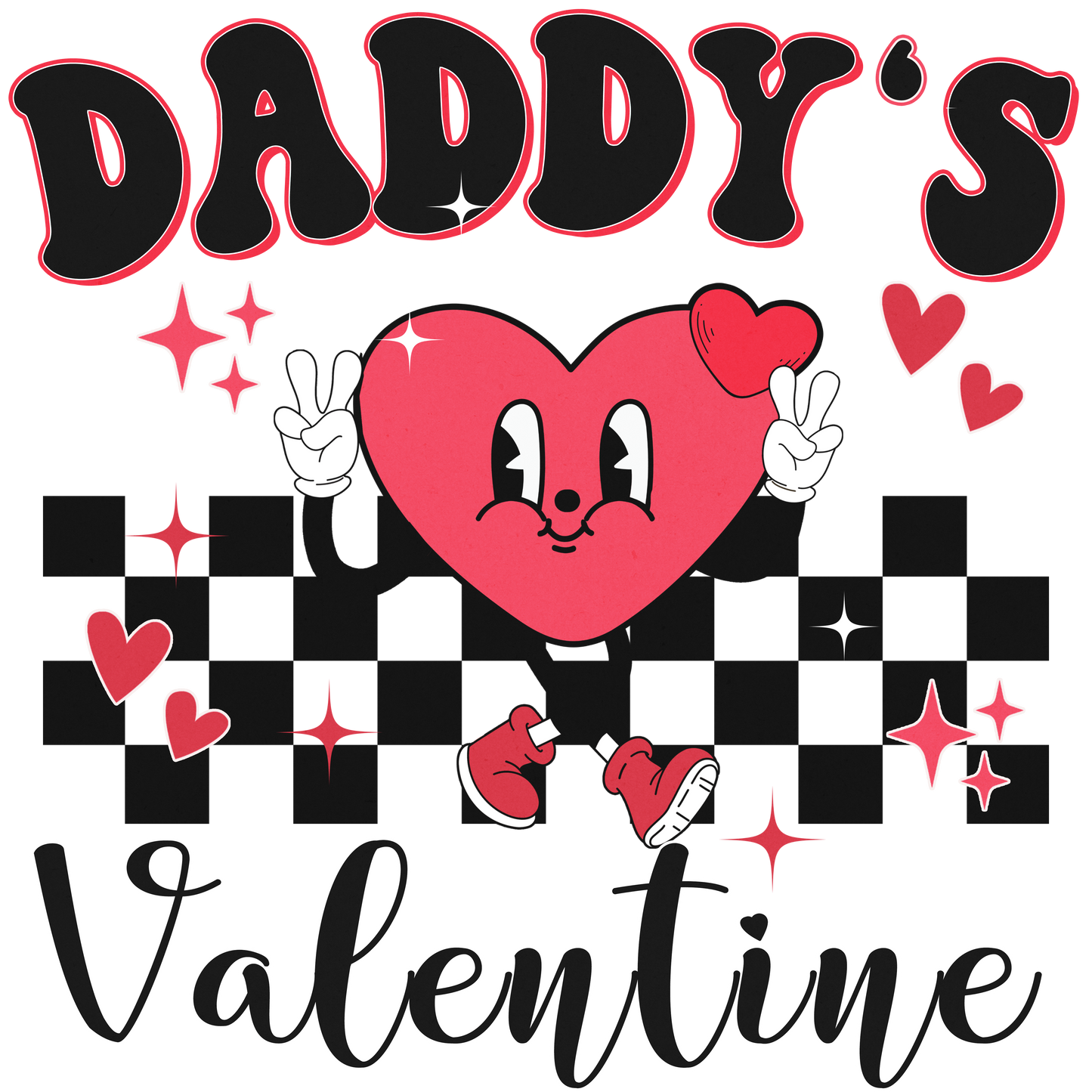 Valentines Tees Daddy's Valentine
