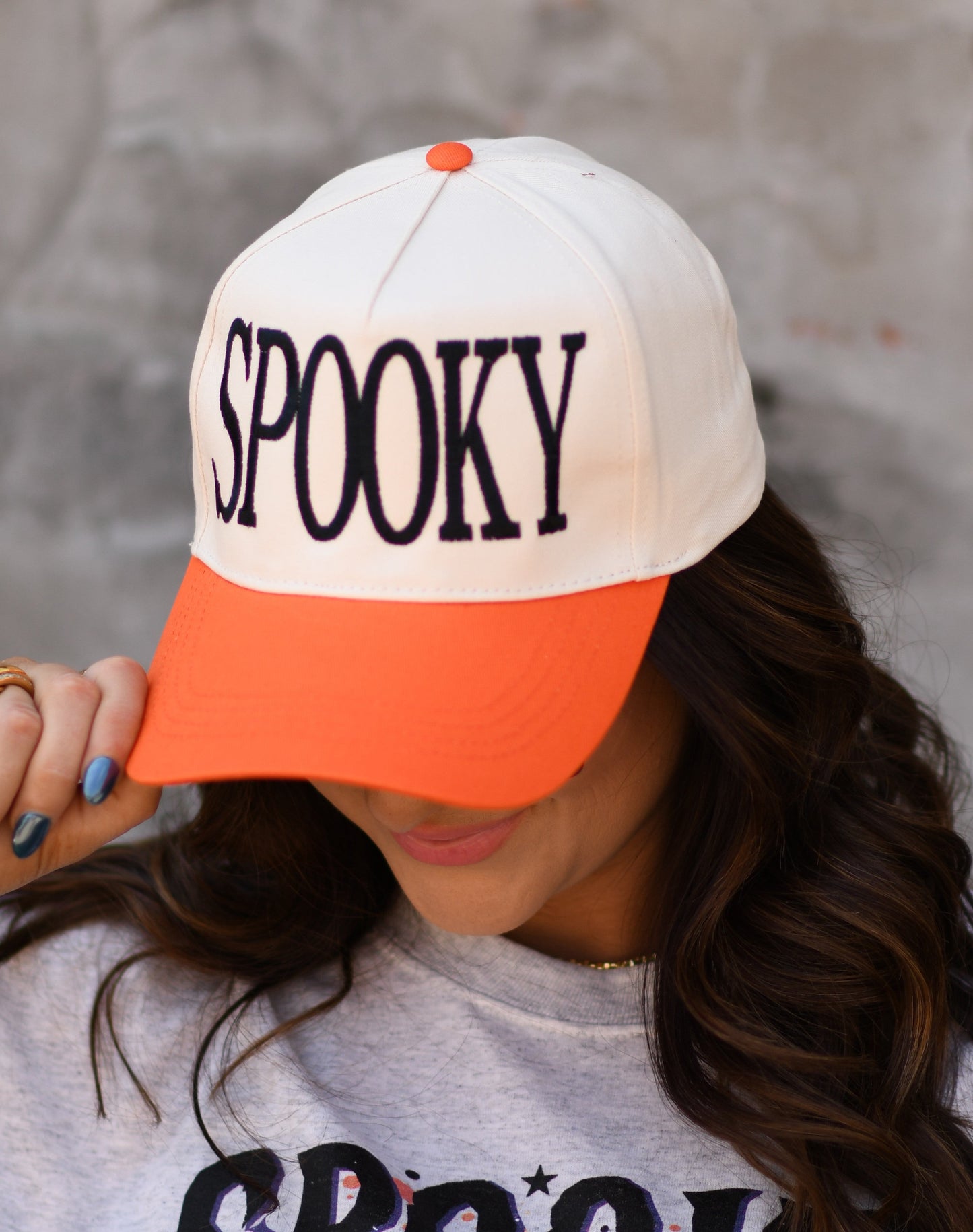 Spooky Two Tone Hat