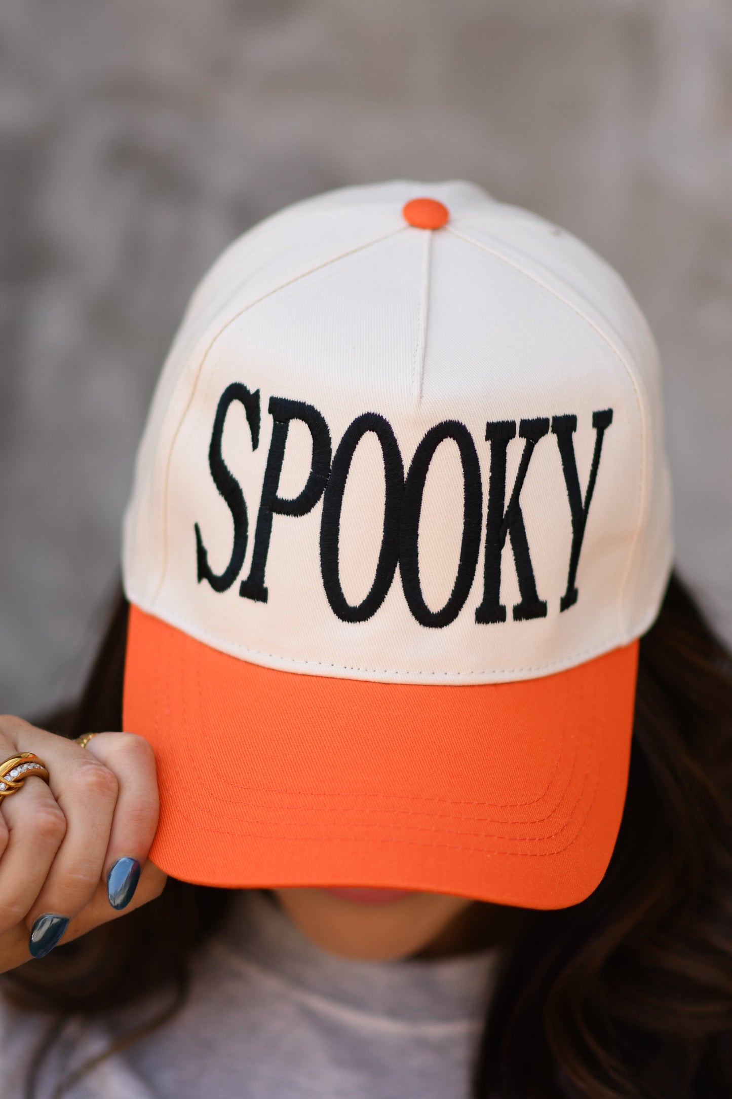 Spooky Two Tone Hat