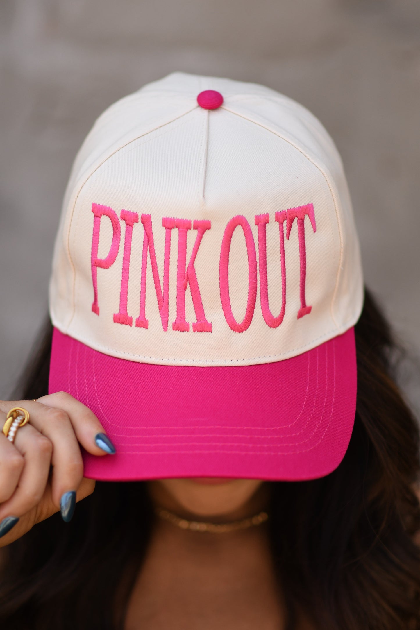 Pink Out Two Tone Hat