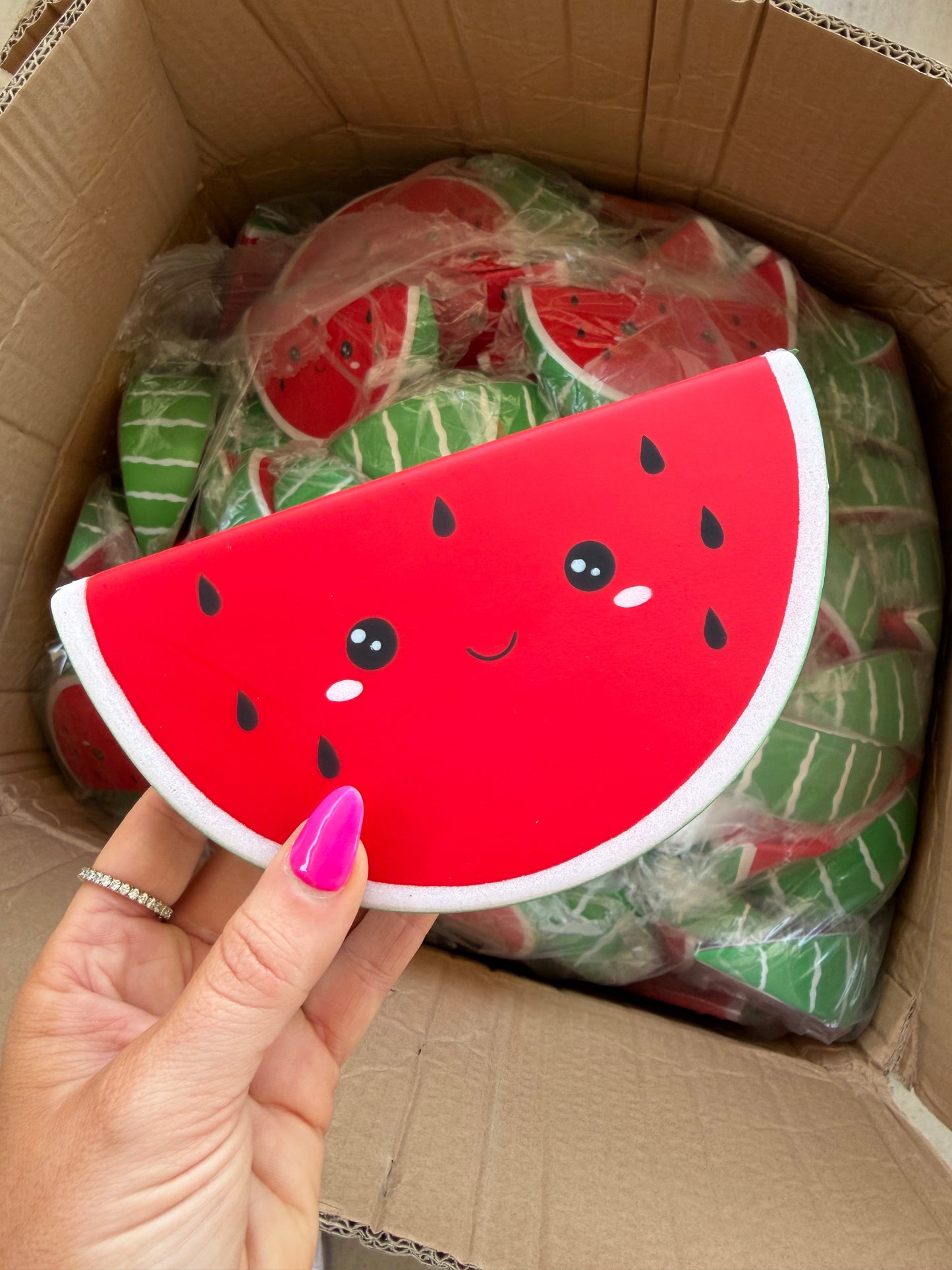 Watermelon Face Squishy