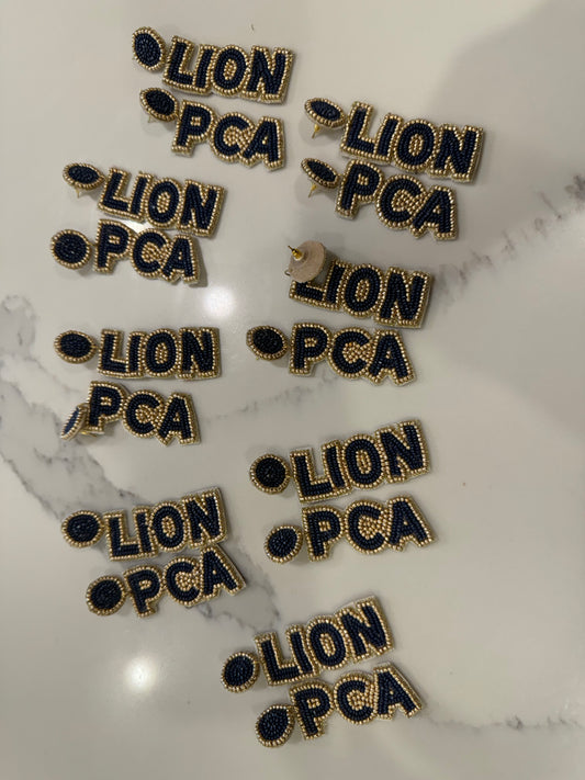 PCA Lions Earrings