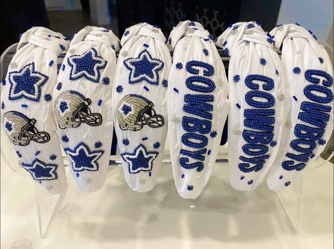 Sports Team Headbands-Cowboys