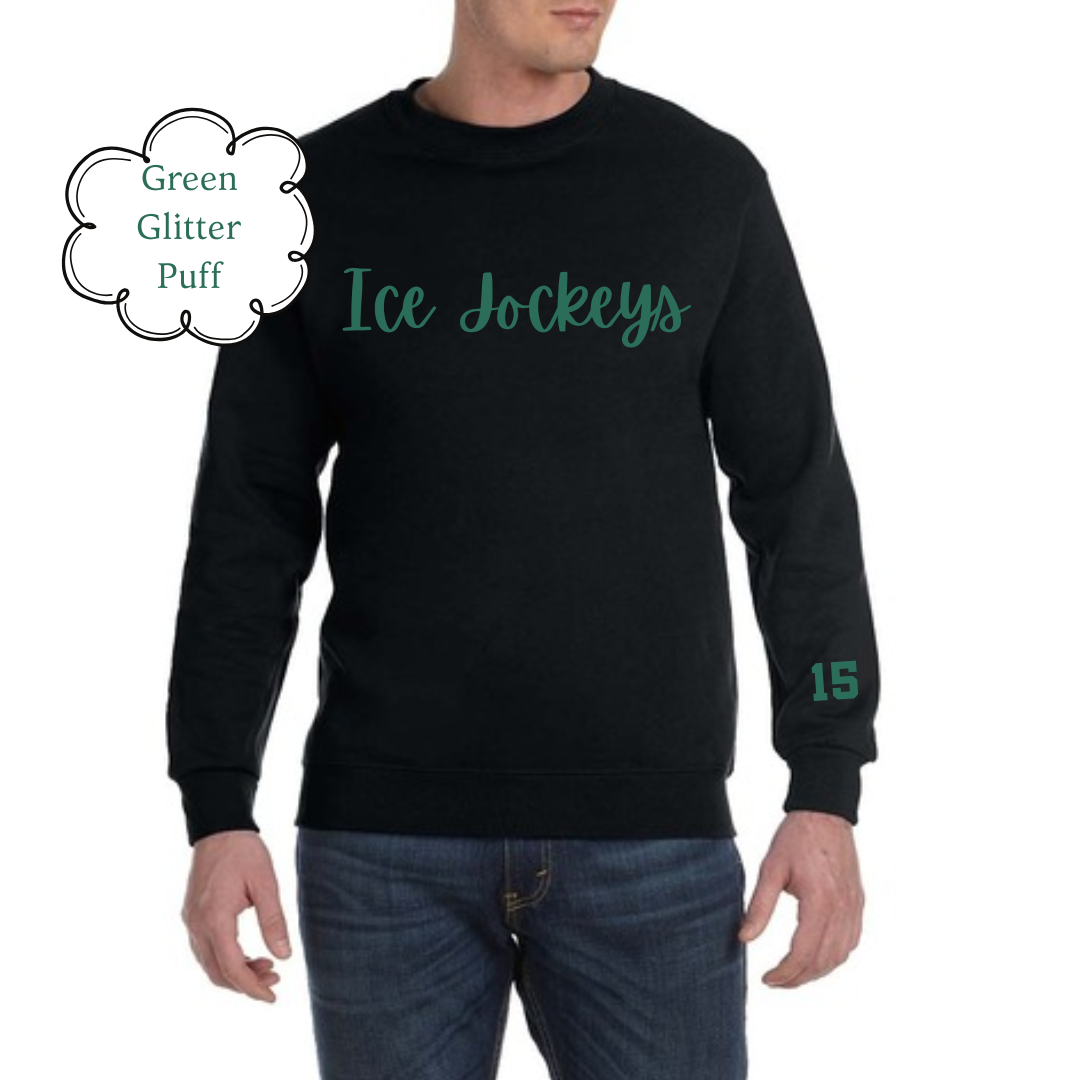 Ice Jockeys Glitter Puff Custom