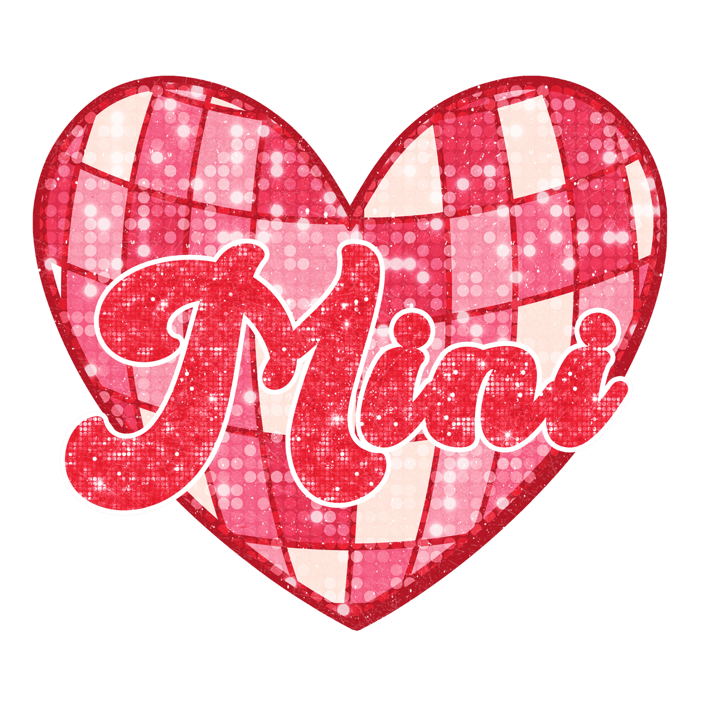 Valentines Tees Mini Red
