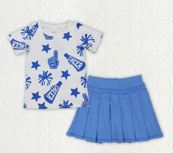 Blue Game Day Athletic Set
