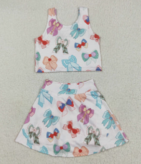 Active Two PIece Set - Princess Bows