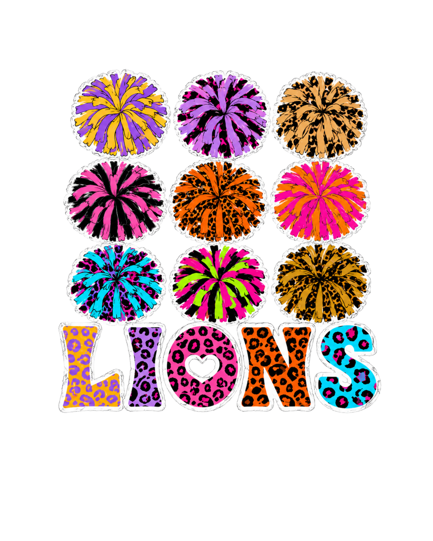 Lions Camp- Animal Print Day**DEADLINE TO ORDR 6/7/26**