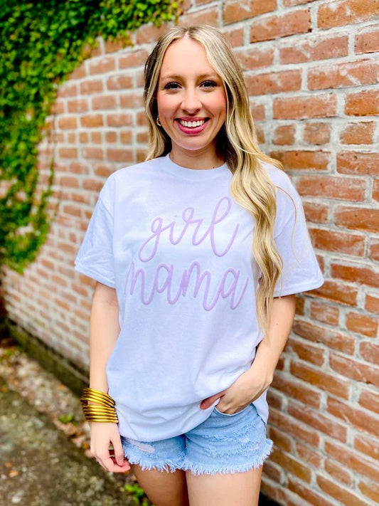 Girl Mama Script Puff