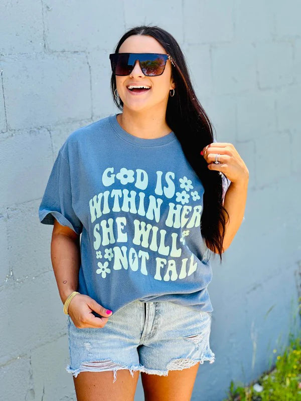 God Is Within Her She Will Not Fail