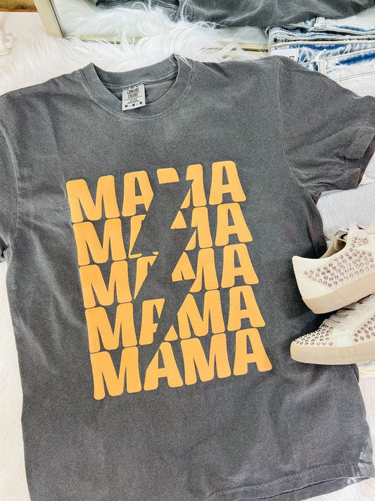 Mama Hollow Lightning Bolt Stack Tee