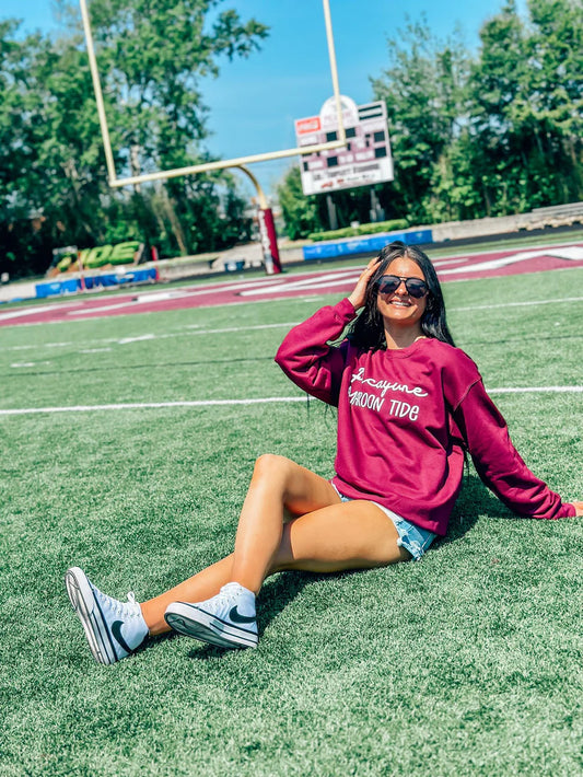 CUSTOM School Pride Spirit Puff Sweatshirt