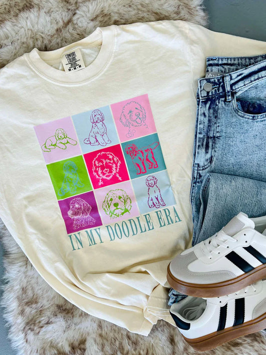 In My doodle Era Block DTF Tee