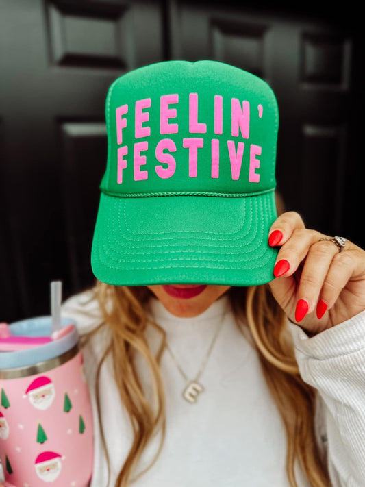 Kelly Green Trucker Hat
