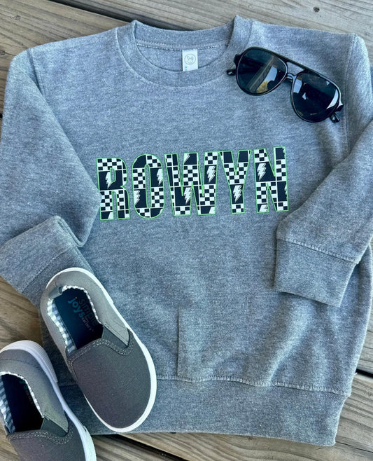 Toddler Custom Name Sweatshirts
