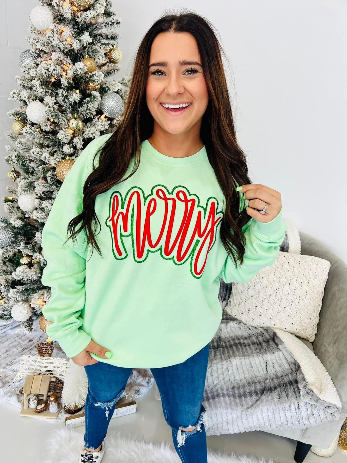 Merry Red Puff