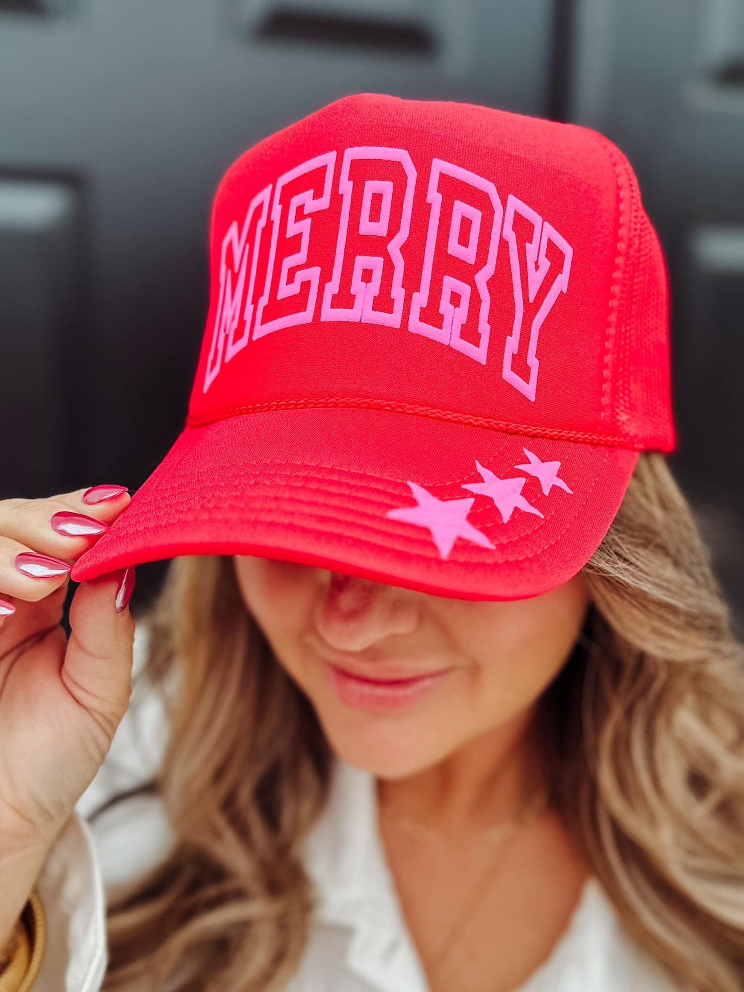 Red Trucker Hat