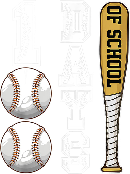 100 Days "Bat and Ball"