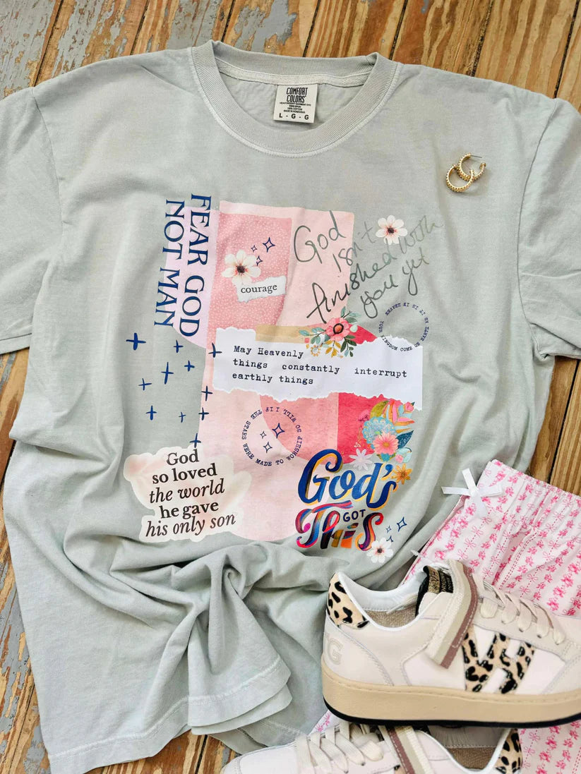 Inspirational Faith Thing's Collage DTF Tee