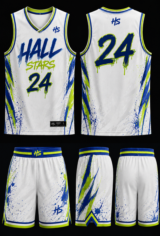 Hall Stars Reversible Basketball Uniform