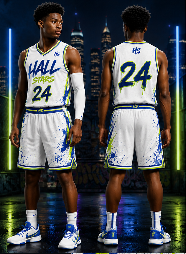 Hall Stars Reversible Basketball Uniform