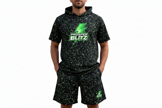 Prosper BLITZ Spring Splatter Shorts