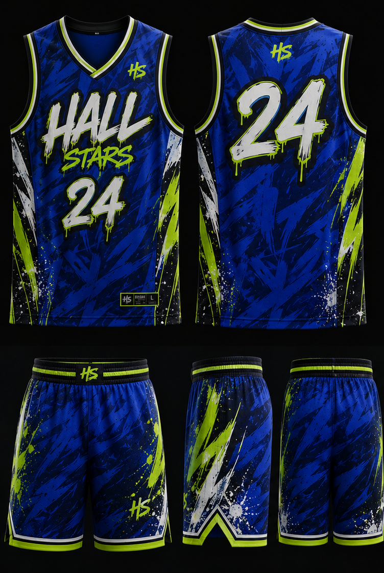 Hall Stars Reversible Basketball Uniform