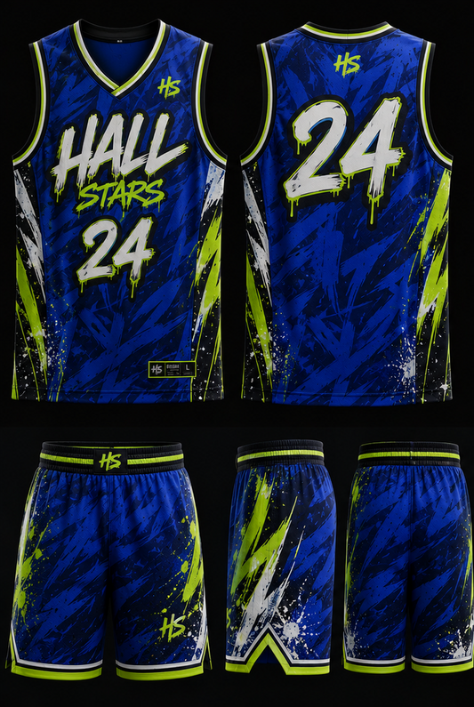 Hall Stars Reversible Basketball Uniform