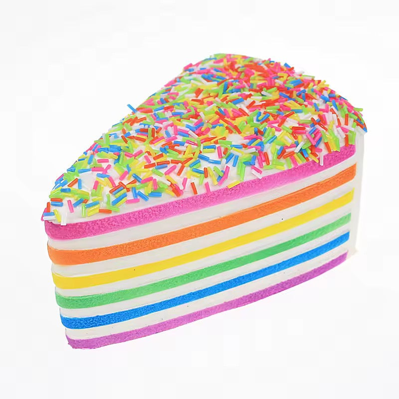 Rainbow Cake Squishy *READY TO SHIP*