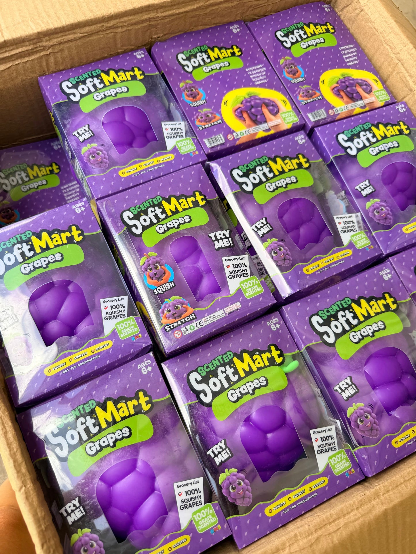 Giant Grape Squishy *READY TO SHIP*
