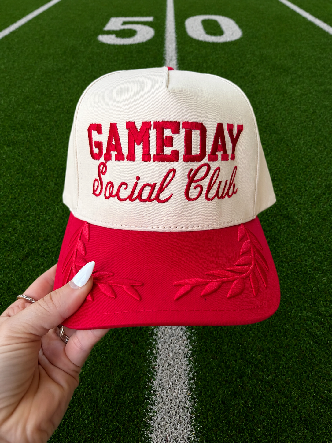 Gameday Social Club Leaf Hat