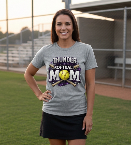 Thunder Softball Glitter