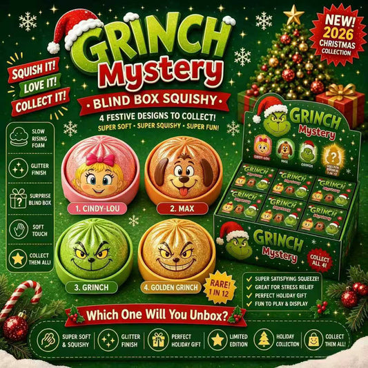 Grinch Family Mystery Dumpling *PRE ORDER* Early October Shipment