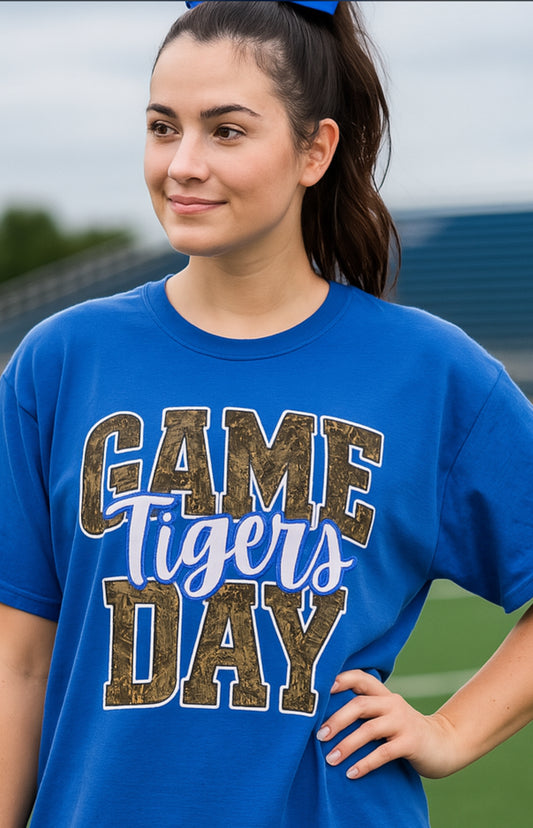 Camo Game Day Tigers
