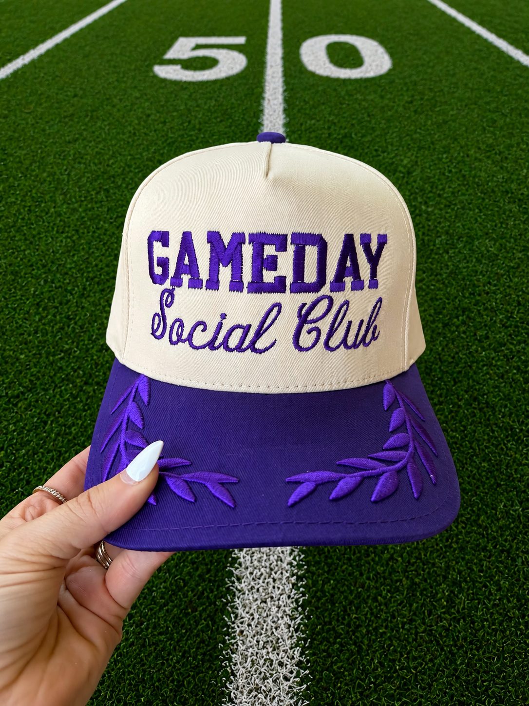 Gameday Social Club Leaf Hat