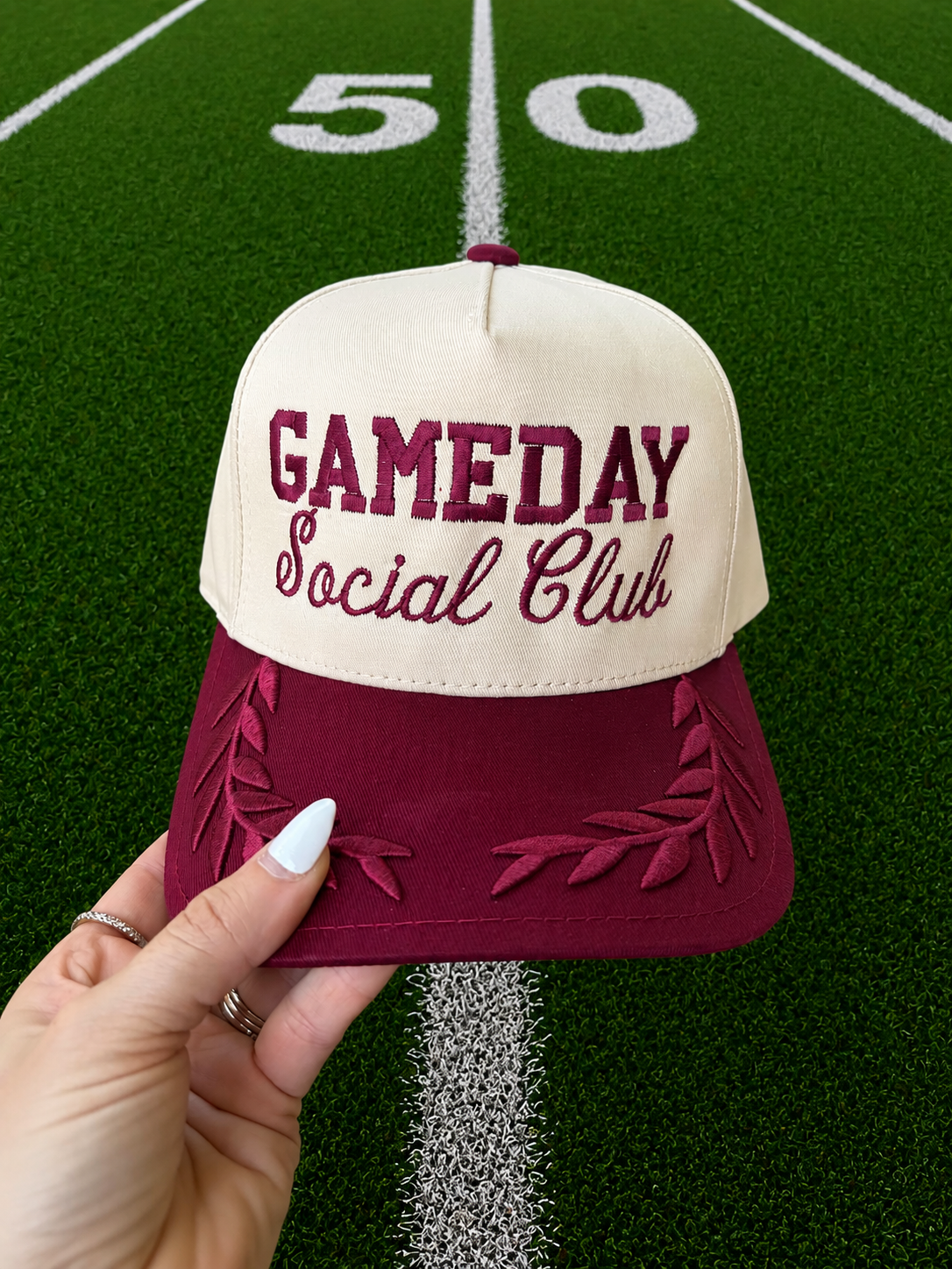 Gameday Social Club Leaf Hat