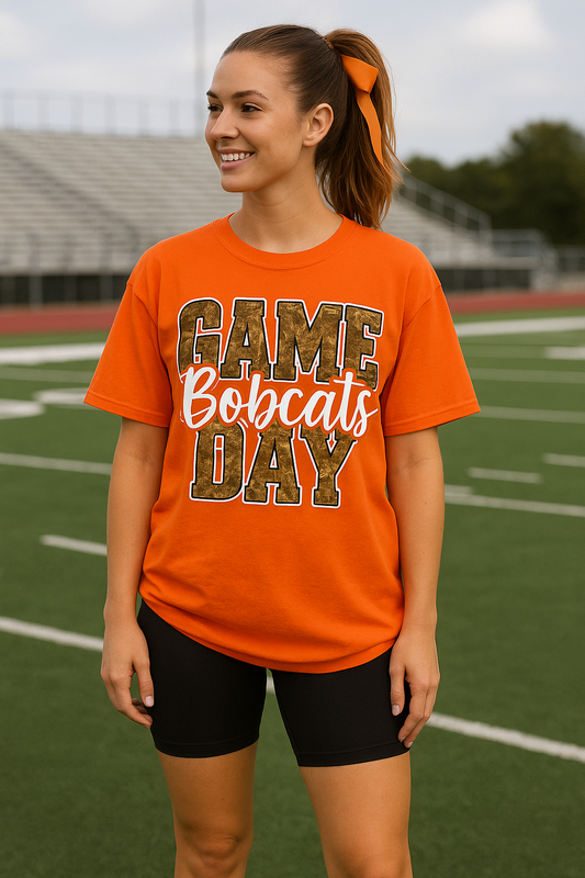 Camo Game Day Bobcats