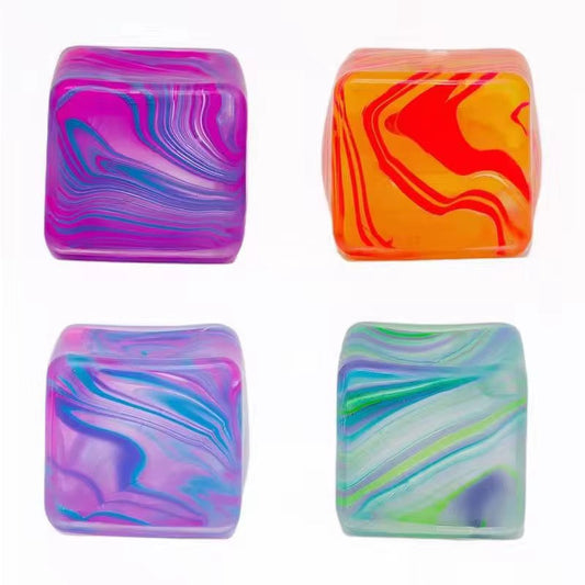 Tie Dye Stress Cube Squishy *Pre Order* April 27-1 Shipment