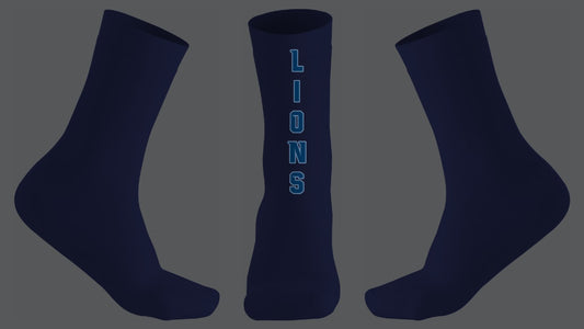 Lions Basketball Socks