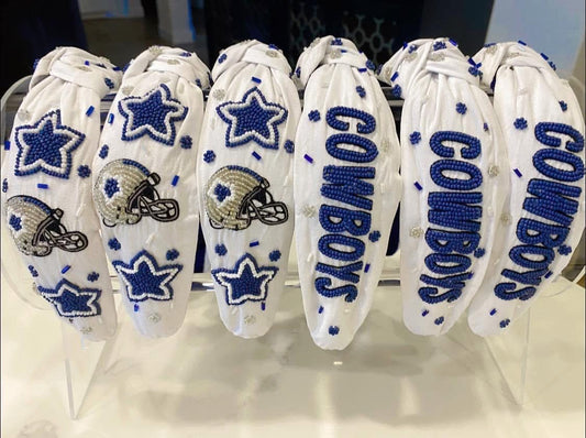 Sports Team Headbands-Cowboys