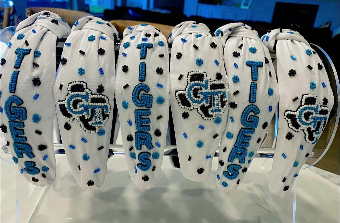 Sports Team Headbands-Tigers